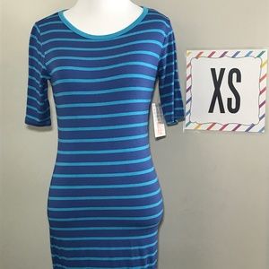 LuLaRoe Julia Dress - NWT - XS